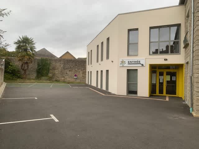 Entrée du centre médical